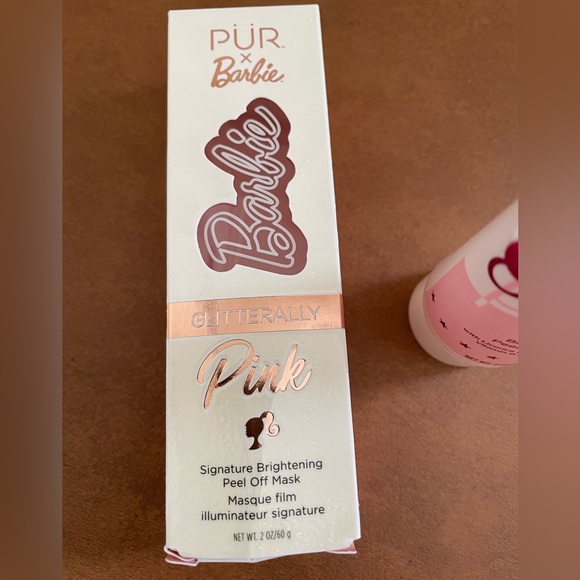 Pür x Barbie Glitterally Pink brightening complexion peel mask NWT 🎉Host Pick🎉 - Picture 2 of 5